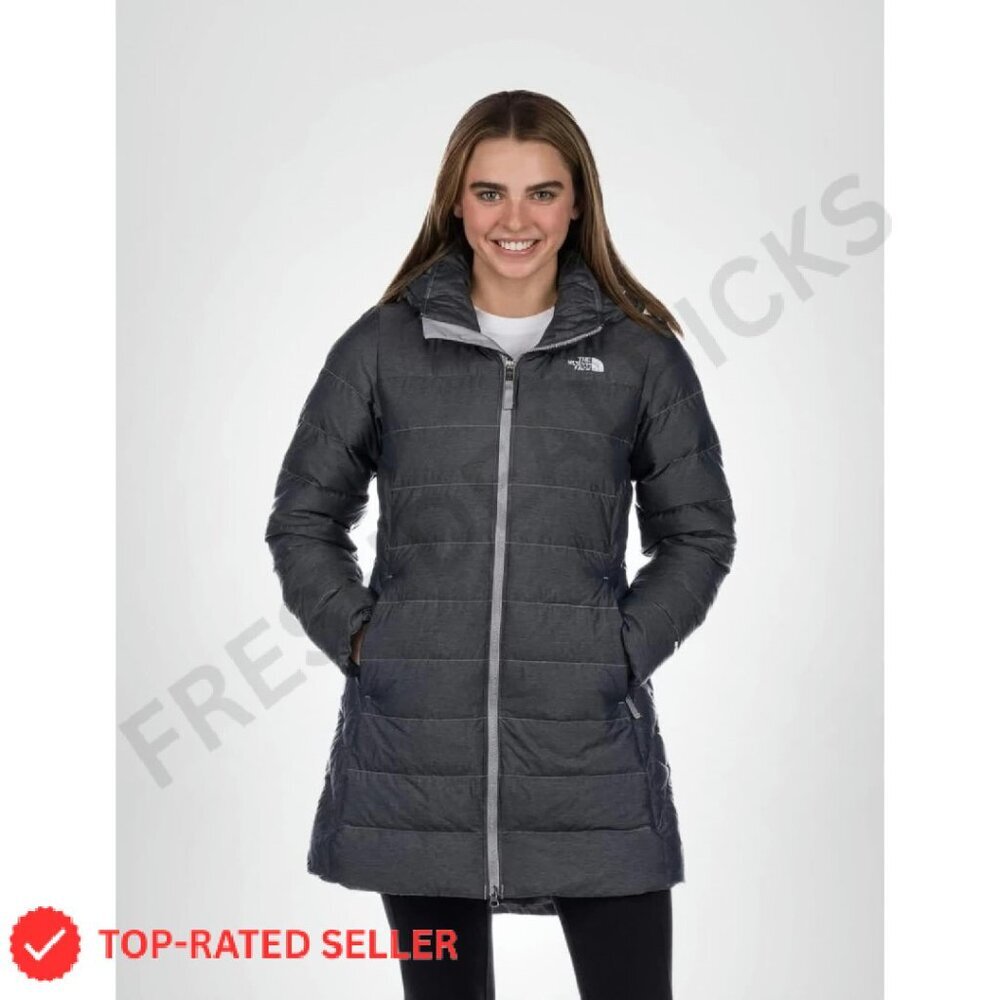 Down Parka Ski Jacket Oversized Chic Minimal Winter Coat Classic Retro